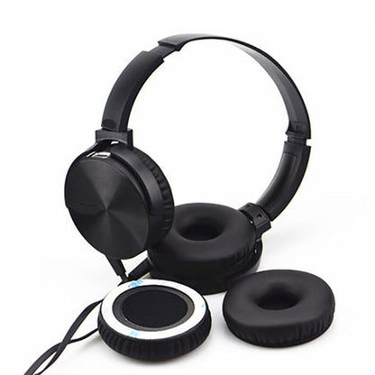 72mm Earpads For sony MDR-XB450AP AB XB550 Headphones Replacement Headset Memory Foam Ear Pad Ear Cover Ear Cushions Cups - NATASHAHS