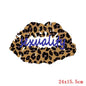 Multicolor Lips Patches For Clothes Heat Transfer Thermal Stickers DIY Washable T-Shirts Iron On Transfer Girls Lips Patch - NATASHAHS