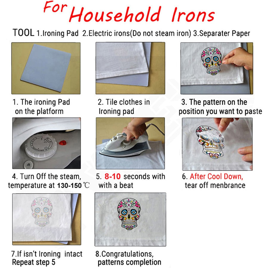 Heat Transfer Patch Friends Iron-on Patches for Clothes Clothing Stickers for Fabric Applique Diy Flex Fusible Transfer Dress - NATASHAHS
