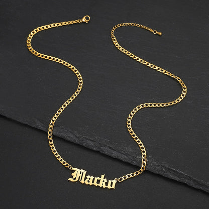 Personalized half infinity style with butterfly charm Name Necklace - NATASHAHS