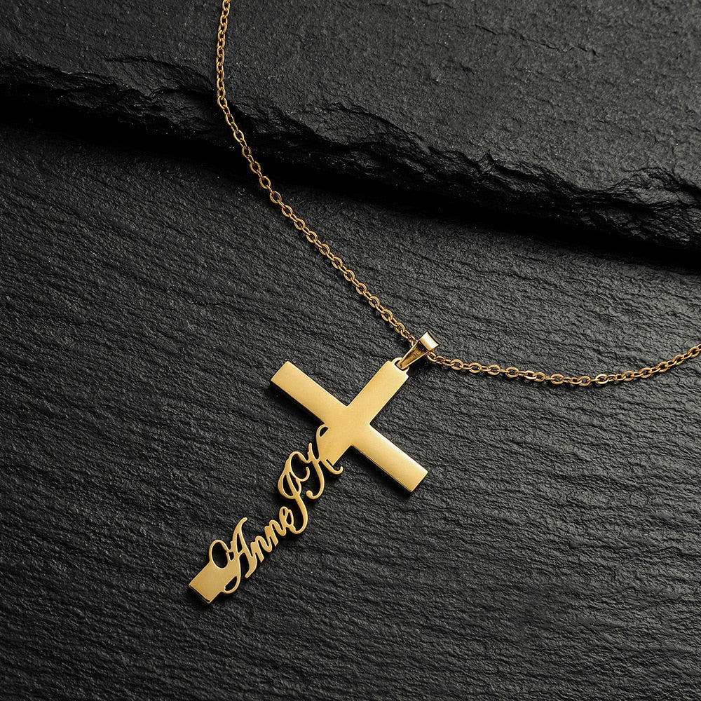 Personalized half infinity style with butterfly charm Name Necklace - NATASHAHS