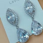 Crystal Eye Gem earrings - NATASHAHS